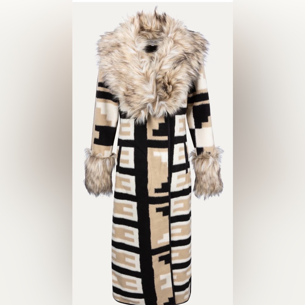 Tasha Polizzi Blanket Coat